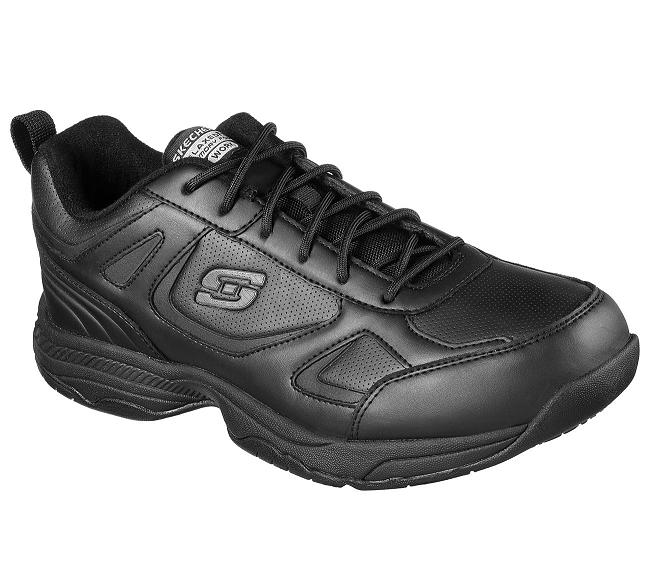 Zapatos de Trabajo Skechers Hombre - Dighton Negro JIONT9475